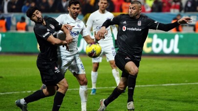 Süper Lig: Kasımpaşa: 2 - Beşiktaş: 3 (Maç sonucu)