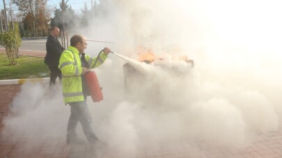 Ulaşımpark’tan gerçeği aratmayan tatbikat