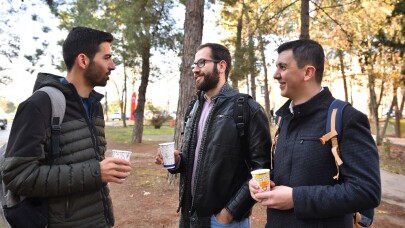 Üniversitede çorba çeşmeden içilir