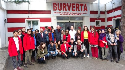 Yetim çocukları Muş’dan getirip Bursa’da sağlık taramasından geçirdiler