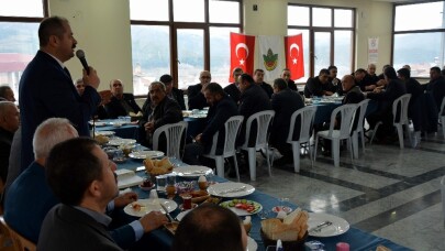 Başkan mahalle muhtarlarıyla buluştu