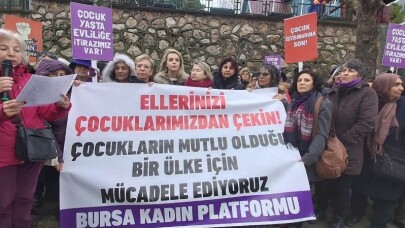 Bursa kadın platformu cinsel istismara karşı toplandı
