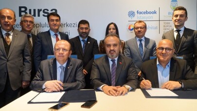 Bursa’da "Facebook İstasyonu" protokolü imzalandı