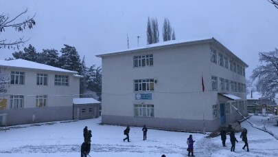 Bursa’nın Büyükorhan ilçesine yılın ilk karı düştü