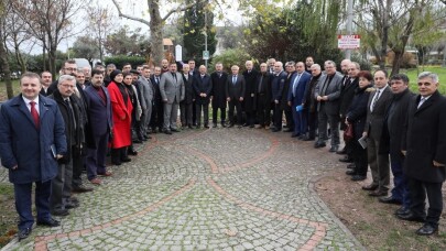 Büyükakın, Körfezli muhtarlarla buluştu