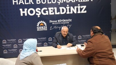 Büyükgöz ‘Halk Meclisi’nde vatandaşları dinliyor