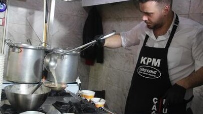 Çarşı kanat drone ile servis yapıyor