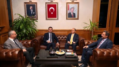 Ekrem İmamoğlu, Bağcılar Belediyesini ziyaret etti