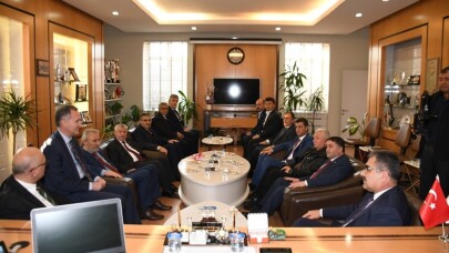 Ilgın heyetinden Taban’a ziyaret