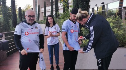 Karakartallılar, Beşiktaş’ı Antalya kampında ziyaret etti