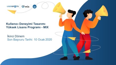 Kullanıcı Deneyimi Tasarımı Yüksek Lisans Programı’nda 2’nci dönem başlıyor