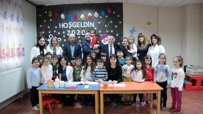 Minik Kartallılar sağlık taramasında