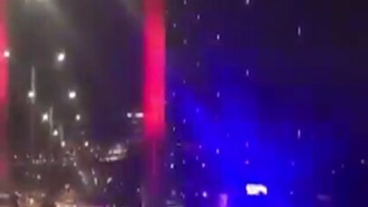 Polis ekipleri rüzgara set oldu
