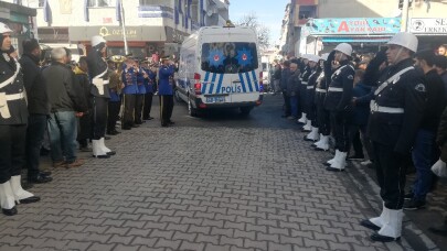 Polis memuru Sami Avcı son yolcuğuna uğurlandı