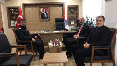 Vekil Işık’tan Emniyet Müdürü Yüce’ye ziyaret