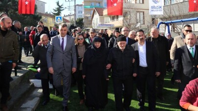 Şehit Bayram Özdere Parkı açıldı