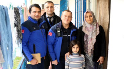 Su faturasından cüzdanın sahibini buldu