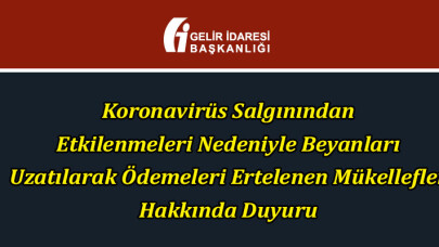 Gelir İdaresi Başkanlığı Genel Tebliğ Hazırladı