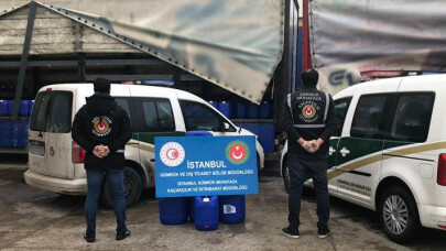 İstanbul ve Hatay’da 85 Ton Sülfürik Asit Ele Geçirildi