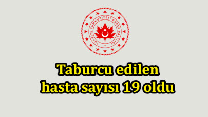 Bursa'da taburcu edilen hasta sayısı 19 oldu
