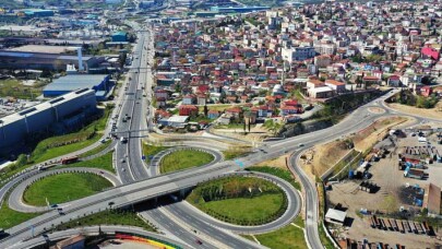 Dilovası Eynerce Kavşağı’nda çalışmalar tamamlandı