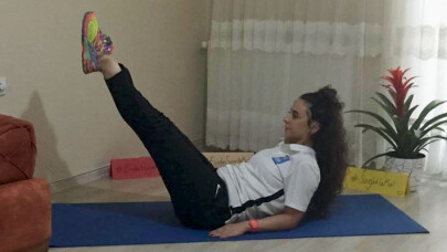 Kocaelili anneler sporu evlerinde yapıyor