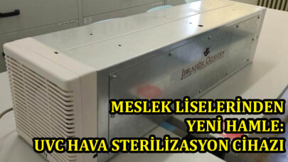 Meslek Liselerinden Yeni Hamle: UVC Hava Sterilizasyon Cihazı