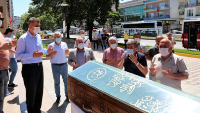 Adem Özmen dualarla uğurlandı