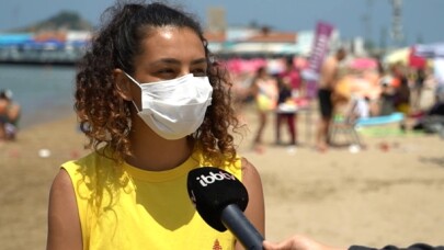 İBB'nin ilk kadın cankurtaranı göreve başladı