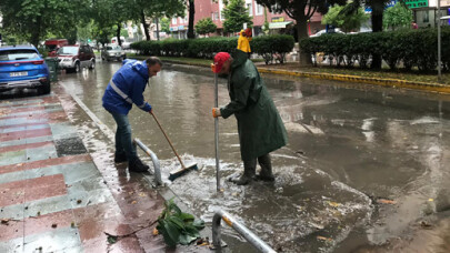 Büyükşehir ekipleri 460 kişiyle sahada