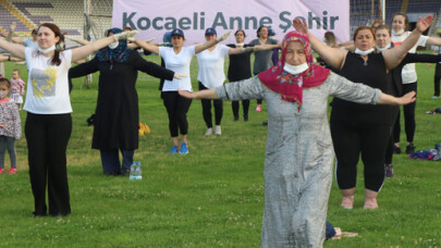 Kocaeli'nde anneler sahaya indi