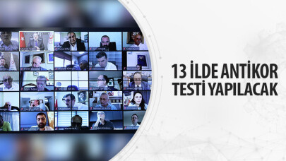 Sanayide antikor testleri başlıyor