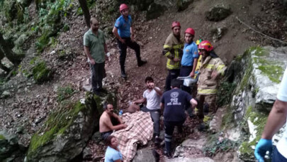 Bursa itfaiyesinden nefes kesen kurtarma