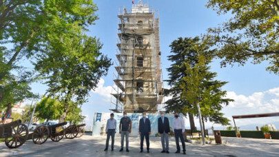 Tarihi Saat Kulesi eski ihtişamına kavuşuyor