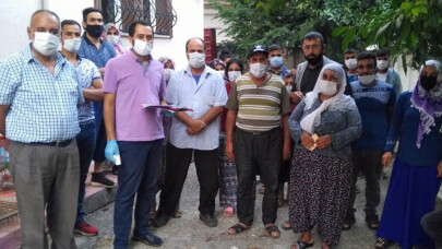 Sakarya'da mevsimlik işçiler taramadan geçti