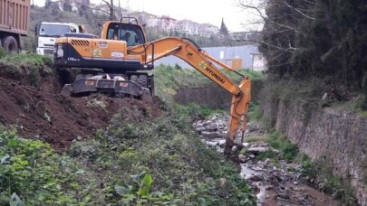 Kocaeli’de dere temizliği çalışmaları aralıksız sürüyor