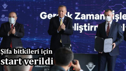 Cumhurbaşkanı Erdoğan'nın katılımıyla imzalar atıldı
