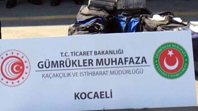 Kocaeli’de yarım tonu aşan uyuşturucu ele geçirildi