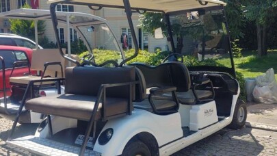 Mezarlıklarda golf arabalı dönem başladı