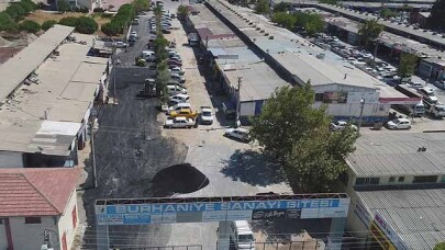 Burhaniye sanayi sitesi yenileniyor