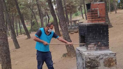 Gebze’deki yeşil alanlara periyodik pakım