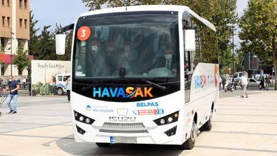3 bin yolcu HAVASAK’ı tercih etti