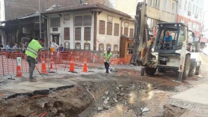 Zağnos Paşa Camisi etrafında su taşkınları önlenecek