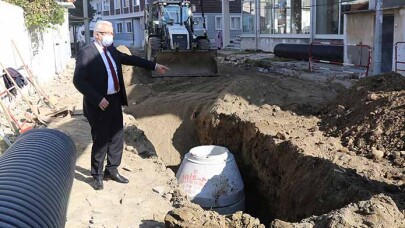 Çay Caddesi su taşkınlarından kurtulacak