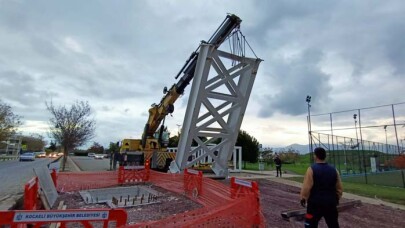 Kocaeli Kongre Merkezi üstgeçidi yılsonuna hazır