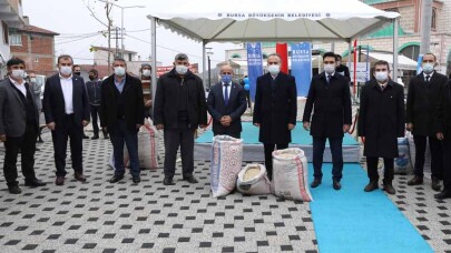 Bursalı çiftçiye ‘siyez’ desteği