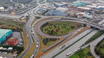 Gebze Doğu Kavşağı’nda çevre düzenlemesi