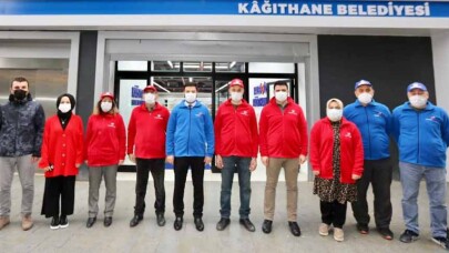 Elden Gönüle Sosyal Yardım Marketi'nde ilk ürünler yerlerini aldı