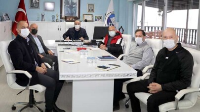Mudanya Belediyesi koronavirüse karşı görevinin başında