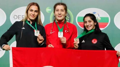 Milli Sporcu Yasemin Adar'dan bir madalya daha